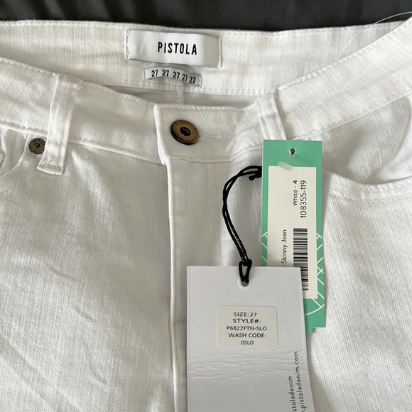 White Jeans, size 27, NWT - Picture 3 of 5